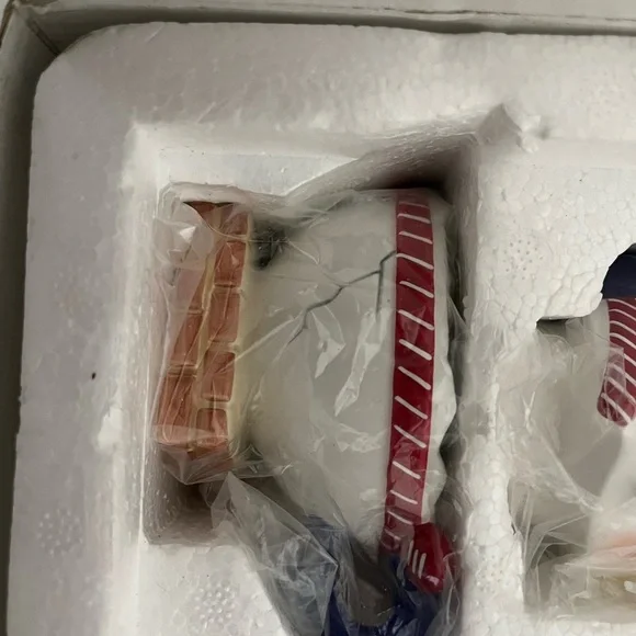 Vintage Dept 56 Storybook Collection Humpty Dumpty Nursery Rhyme Tea Set New - Picture 7 of 10